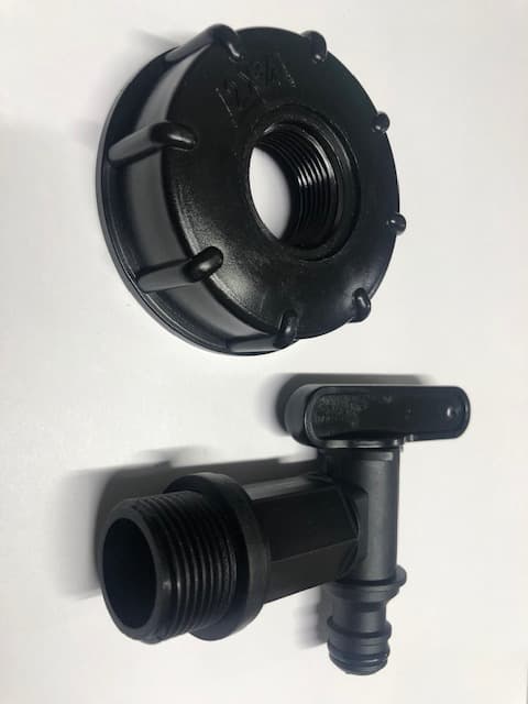 Пластиковый кран PLASTIC TAP (2х3/4) фото 3