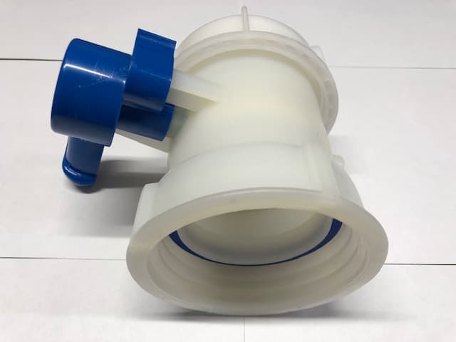 Кран "Баттерфляй" DN80 (BUTTERFLY VALVE,S100X8 THREAD) DN80 фото 3