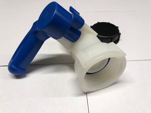 Кран "Баттерфляй" DN50 (BUTTERFLY VALVE S60X6THREAD) DN50×62MM фото 3