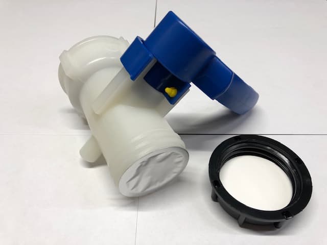Кран "Баттерфляй" DN50 (BUTTERFLY VALVE S60X6THREAD) DN50×62MM фото 2